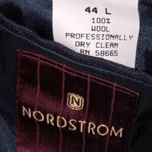 New Nordstrom Men's Suit, 44L, 100% Wool